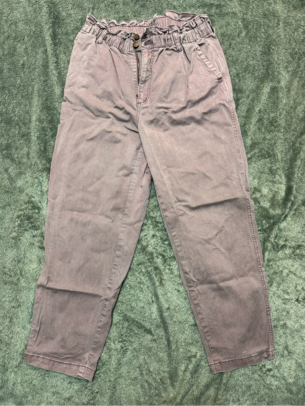 Universal Thread Men's Paperbag Waist Chinos in Dusty Mauve